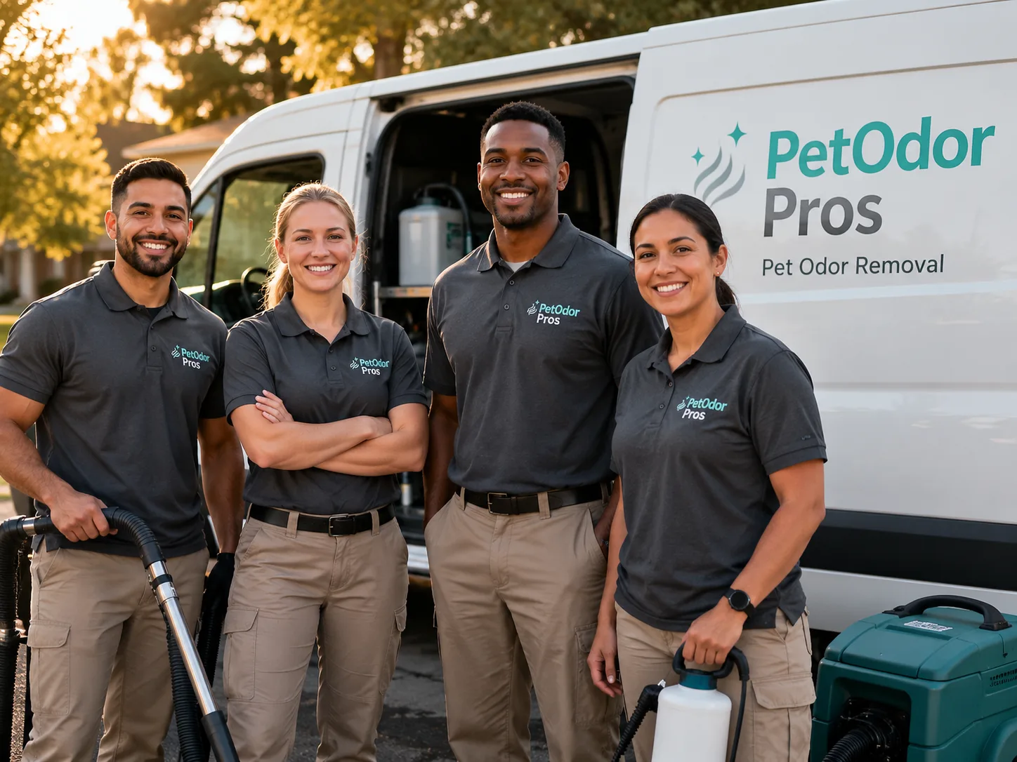 Pet Odor Removal team serving Burbank, SD